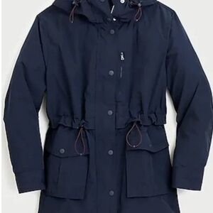 J. Crew Women's Navy Hooded Jacket